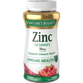 Nature's Bounty Zinc Immune Support Gummies;  30 mg;  70 Count