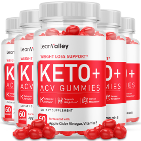 5pk Lean Valley ACV Gummies Lean Valley Keto Fat Burner Gummie Weight Loss